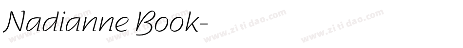Nadianne Book字体转换